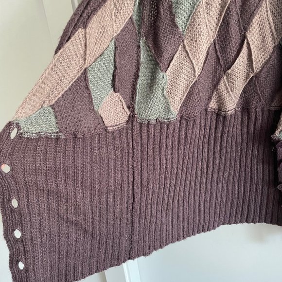 SHORT SLEEVE KNITTED SWEATER - Picture 3 of 6